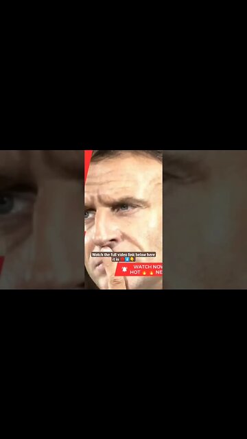 The British who were affected by Macron's assessment