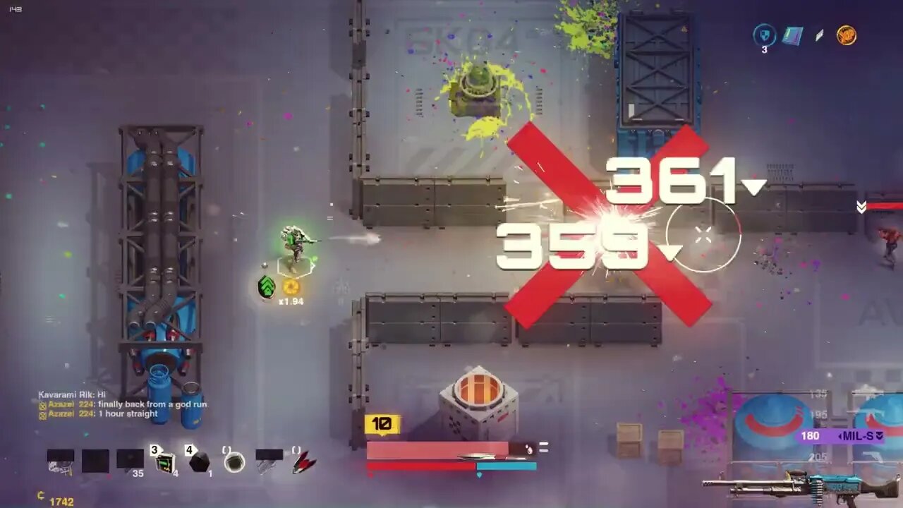 (synthetik) now that's what i call a cursed weapon!