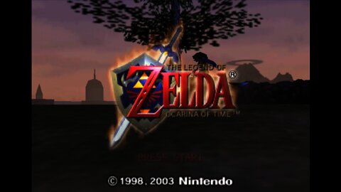 Intro/Opening & Title Screen - The Legend of Zelda: Ocarina of Time (Nintendo Gamecube)