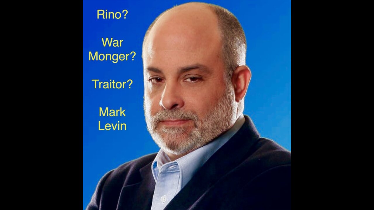 Mark Levin Sides With Deep State On Spending Bill