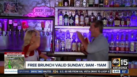 Get free brunch on Sunday