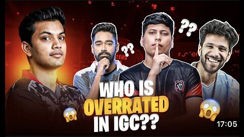 ASKING ESPORTS PLAYERS WHO IS OVERRATED PLAYER ft @NEYOOGAMINGYT @ghatakgaming9127