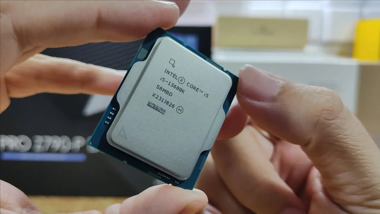 Intel Core i5 13600K e MSI Z790 Pro! Eles estão entre nós...