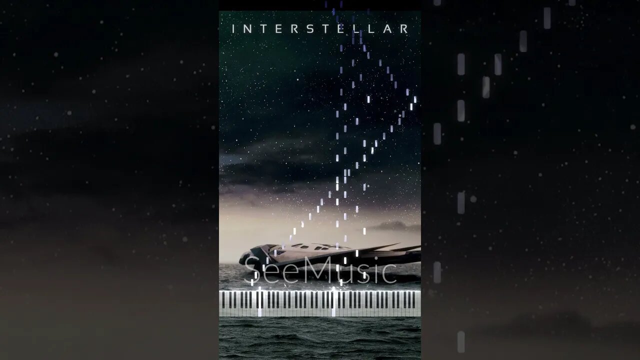 Interstellar Piano Cover with SPACE sound | Film score by Hans Zimmer