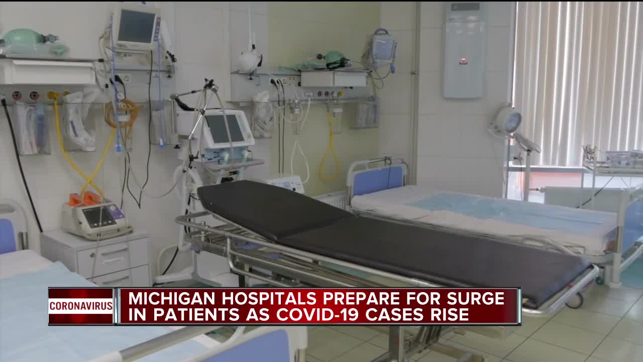 Michigan hospitals prepare for surge in patients