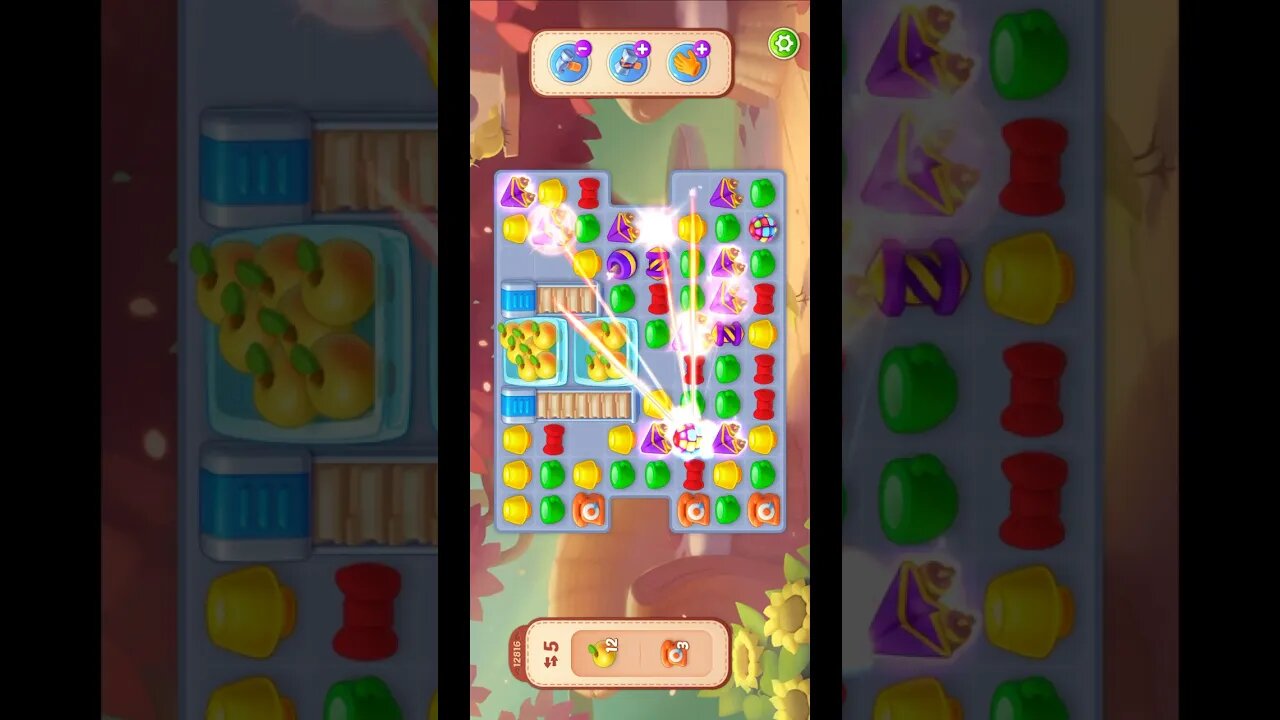 Shorts Playrix Homescapes Gameplay Walkthrough Level 12816-040