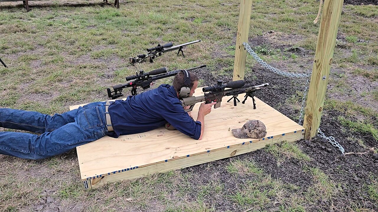 Hitting targets at 1000 yards out.