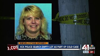 KCK police search empty lot as part of Star Boomer cold case