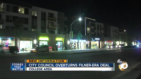 City council overturns development deal made by Bob Filner in 2013