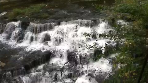 Little waterfall at Burgess Falls SP