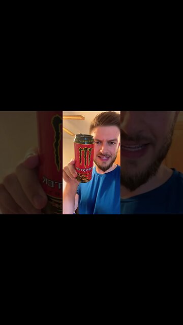 The Monster Lewis Hamilton Energy Drink is weird