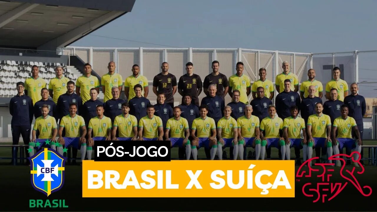 #selecao #copadomundo BRASIL X SUÍÇA - LIVE PÓS-JOGO