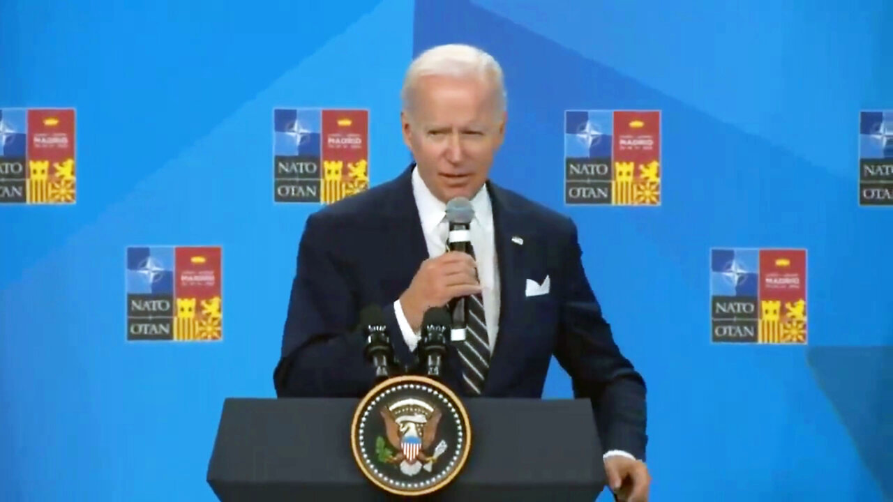 Joe Biden No Problem Solving. No Solutions. Blame Sanctioned Russia