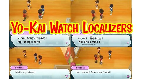 Yo-kai Watch English Translations Ruined - Localizers At It Again #yokaiwatch #gaming