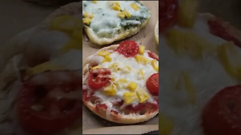 Mini Pizza - schnelles & einfaches Low carb Rezept #shorts