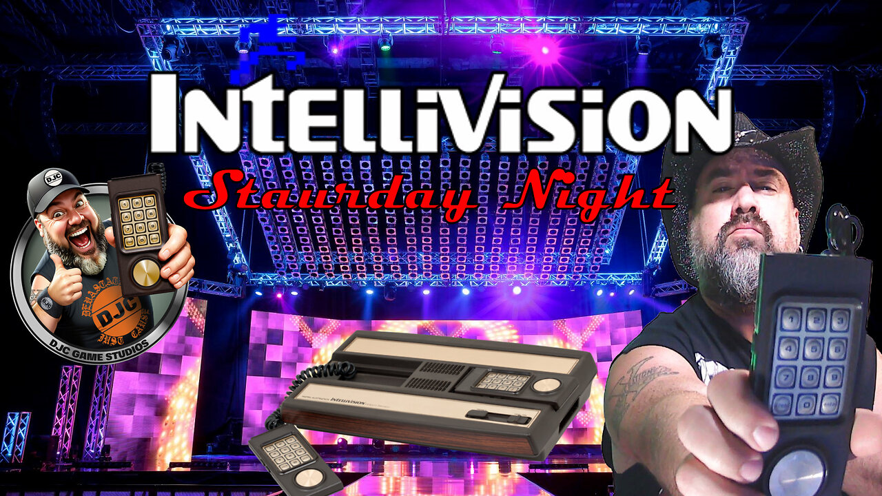 INTELLIVISION Saturday Night - LIVE Retro Gaming with DJC