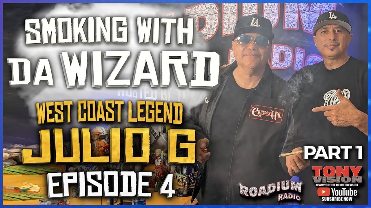 SMOKING WITH DA WIZARD EPISODE 4 - GUEST MIX MASTER JULIO G - HOSTED BY TONY A. DA WIZARD