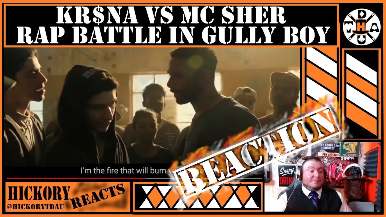 KR$NA Losing Simulator!! KR$NA VS MC Sher Rap Battle REACTION | Gully Boy Movie Segment Reaction