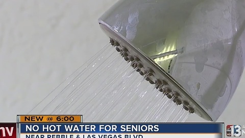 Seniors still without heat, hot water