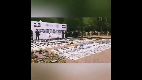 Insane Arsenal Confiscated From The Zetas