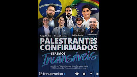 Evento "Seremos incansáveis", Direita Pernambuco