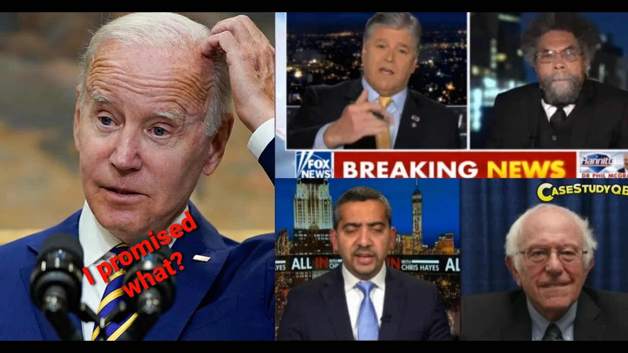 Hannity & Cornell West Grade Biden, Biden Screwing Up Student Debt Forgiveness, Bernie Can DNC Win