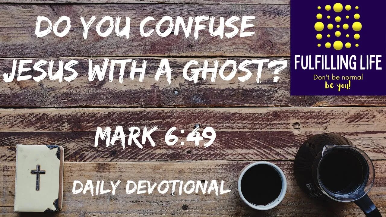 Jesus Always Walks With Us - Mark 6:49 - Fulfilling Life Daily Devotional