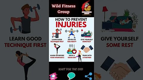 🔥How to prevent injuries🔥#shorts🔥#wildfitnessgroup🔥25 March 2023🔥