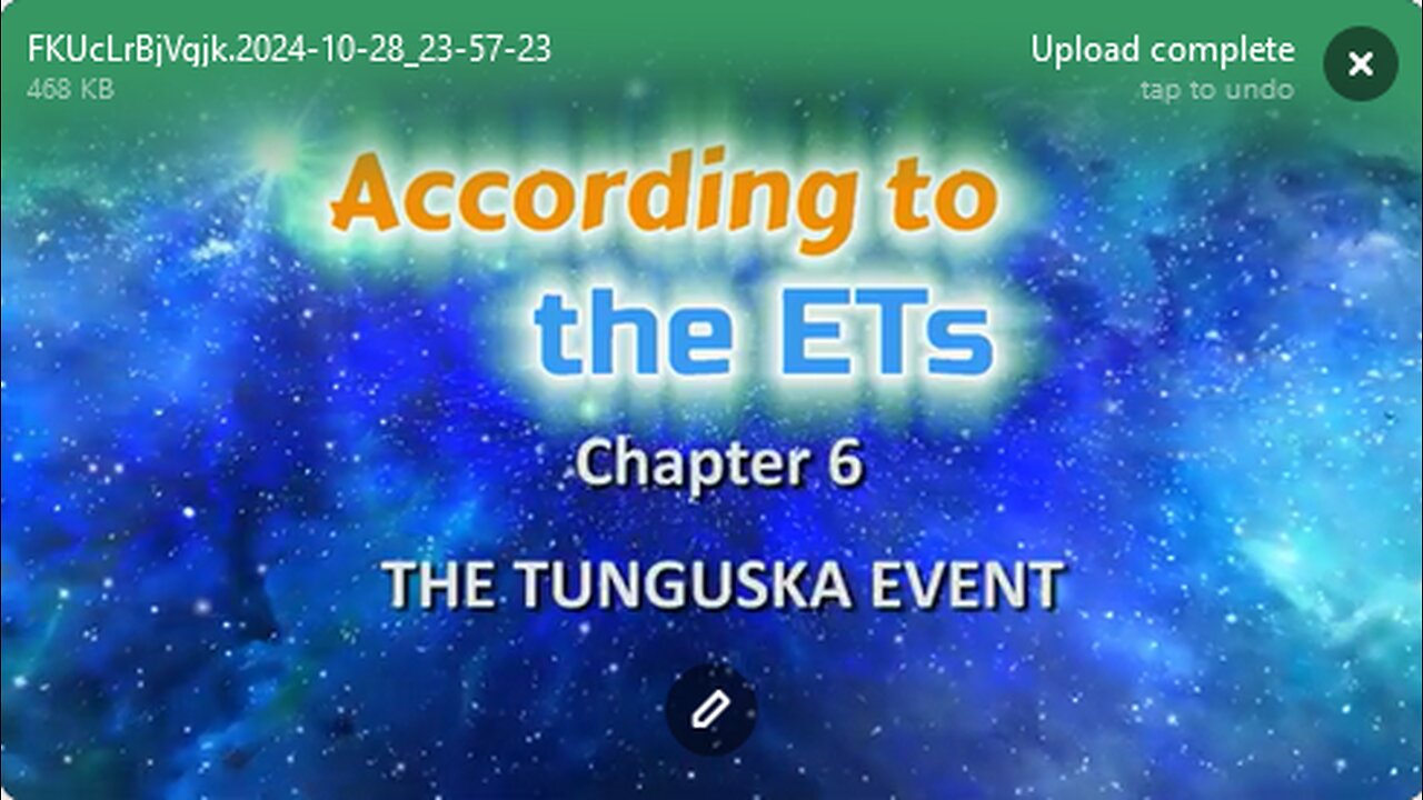 Billy Meier UFO Contact Info 6 - The Tunguska Event