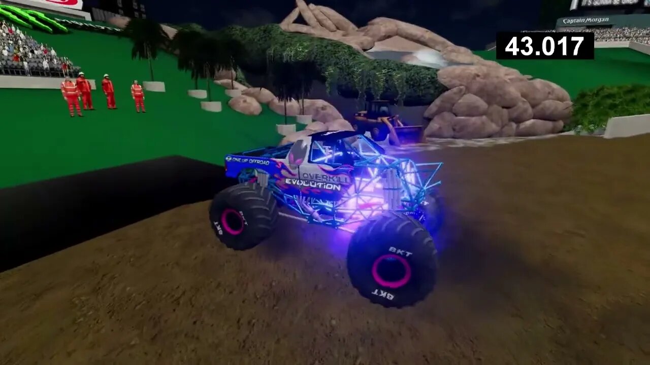 20 Truck MTN Anaheim Freestyle BeamNG Drive Monster Jam