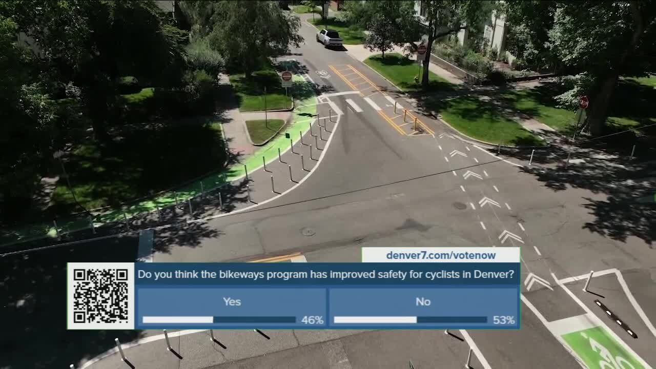 Neighbors and cyclists call new 7th Avenue intersection in Denver less safe