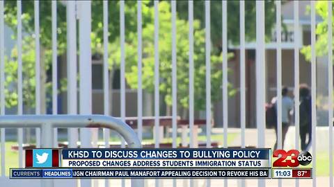 KHSD changes bullying policy to protect students' immigration status