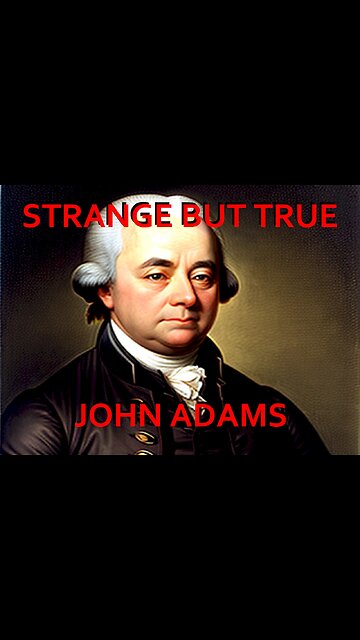 Strange but True: John Adams