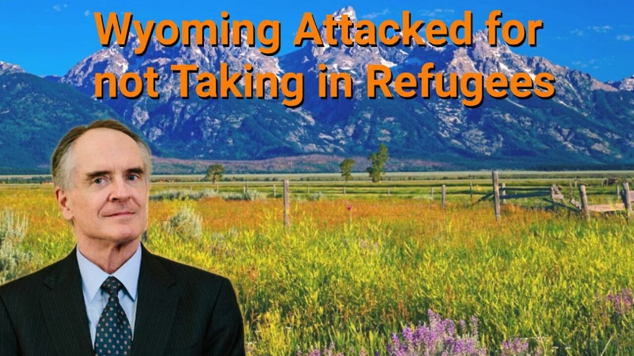 Jared Taylor || Wyoming Attacked for not Taking in Refugees