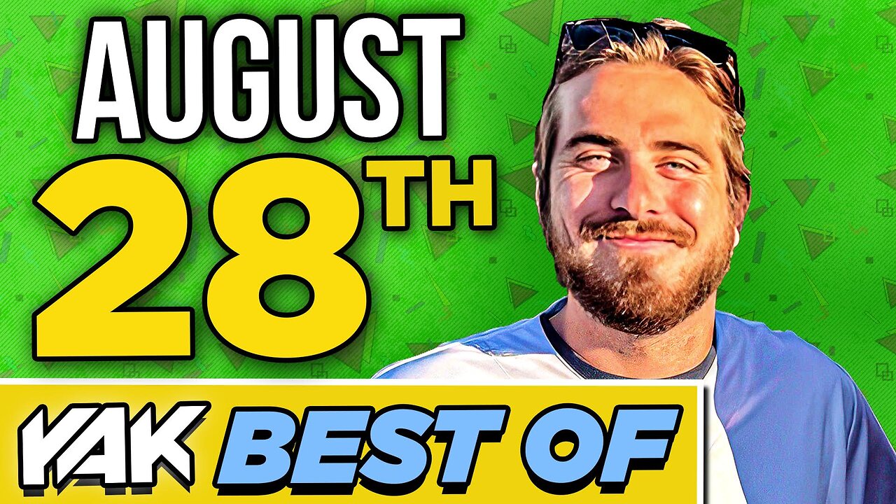 Lucas Steps Behind the Keys and Slips Up | Best of The Yak 8-28-24