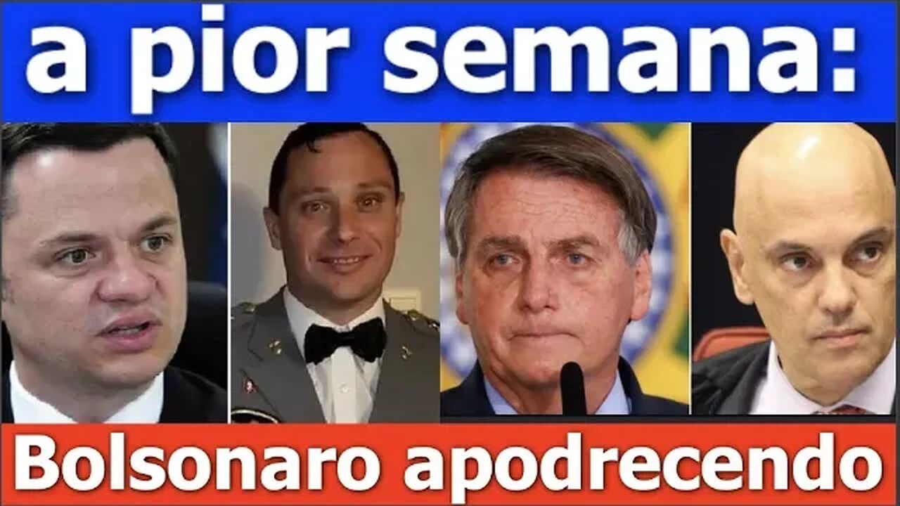 Bolsonaro APODRECE e vive seu pior momento! - Leo Stoppa 22:30