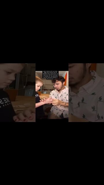 Child Inject “his” Testosterone Shot For Him So He Can “See The Beauty In The Process"