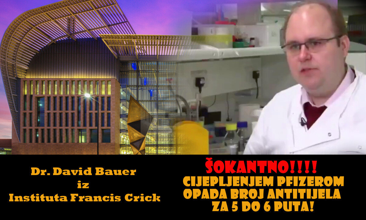 Dr. David Bauer - CJEPIVOM OPADA BROJ ANTITIJELA 5-6 PUTA!!! Hrvatski prijevod