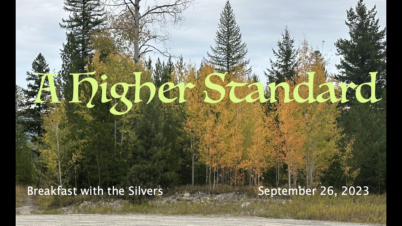 A Higher Standard - Breakfast with the Silvers & Smith Wigglesworth Sept 26