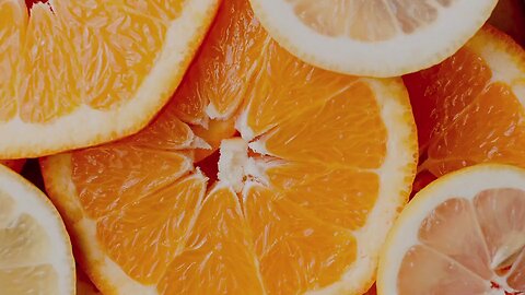 Orange juice, the secret to a healthy life, is rich in vitamin C