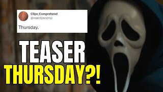 Scream 6 Teaser Video Coming Thursday?! - HUGE RUMOR