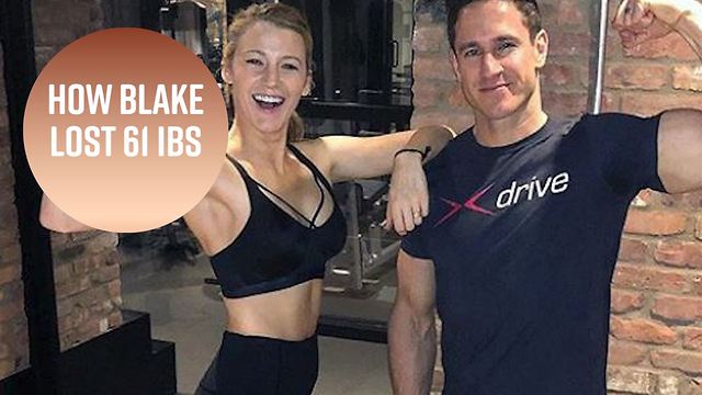Blake Lively's training looks like a piece of cake