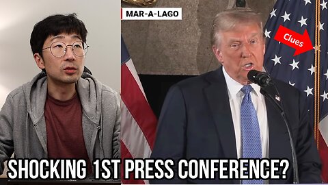 Trump gives FIRST news conference and it was TELLING