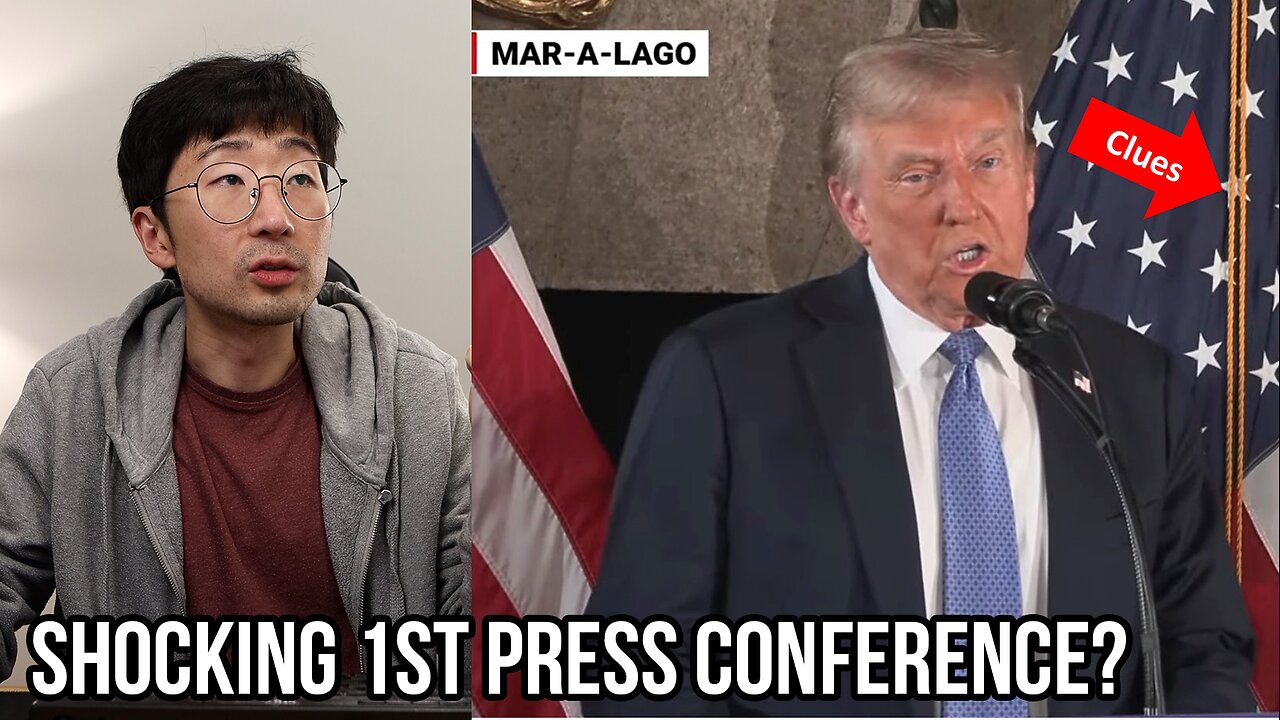 Trump gives FIRST news conference and it was TELLING