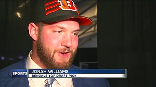 Jonah Williams, Zac Taylor react to Bengals' draft