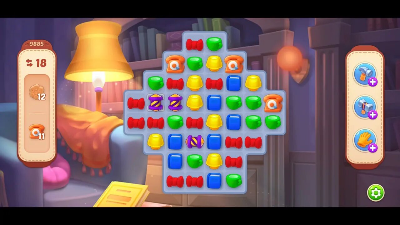 Playrix Homescapes Gameplay Walkthrough Level 9885