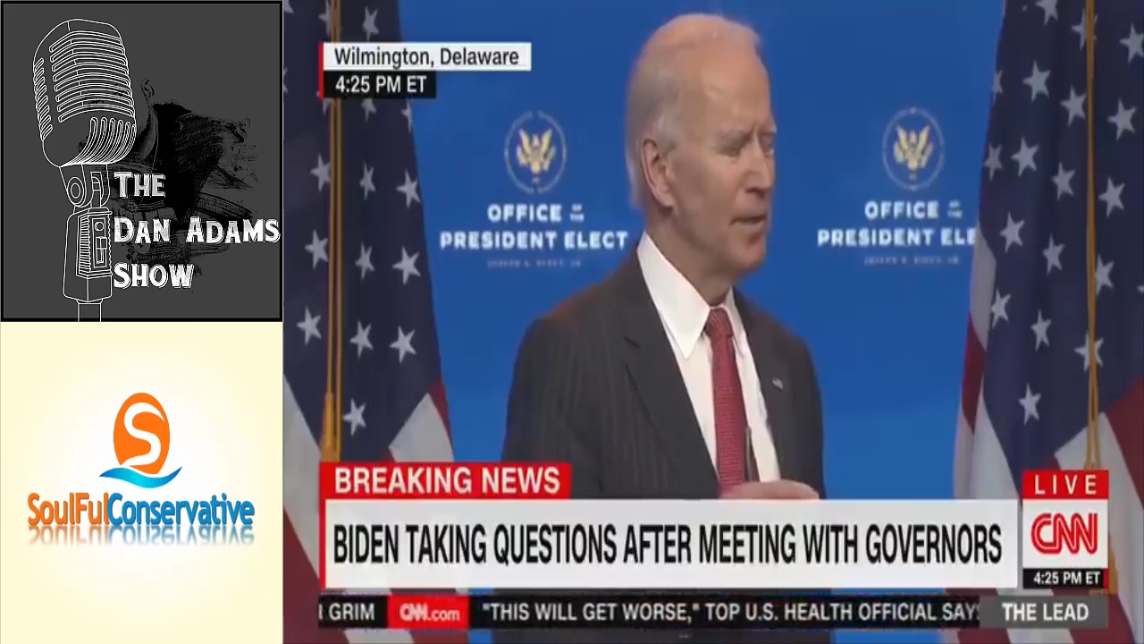 Biden Struggles Mightily In Remarks Following COVID Meetings With Governors