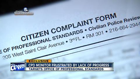 Cleveland Police Monitor targets Office of Professional Standards