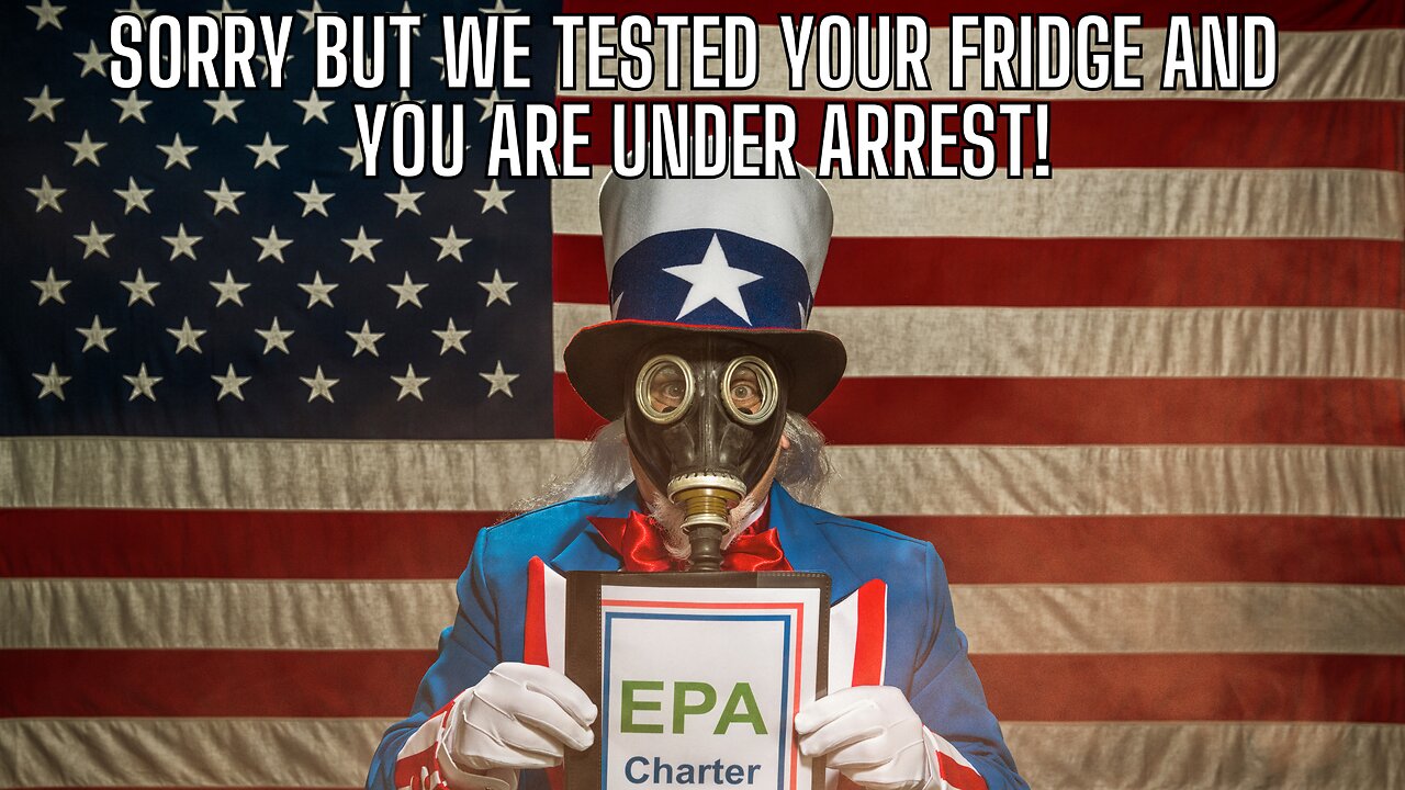 YOUR REFRIGERATOR IS RUNNING, AN ILLEGAL BUSINESS! When Government Agencies Gain Arrest Power!