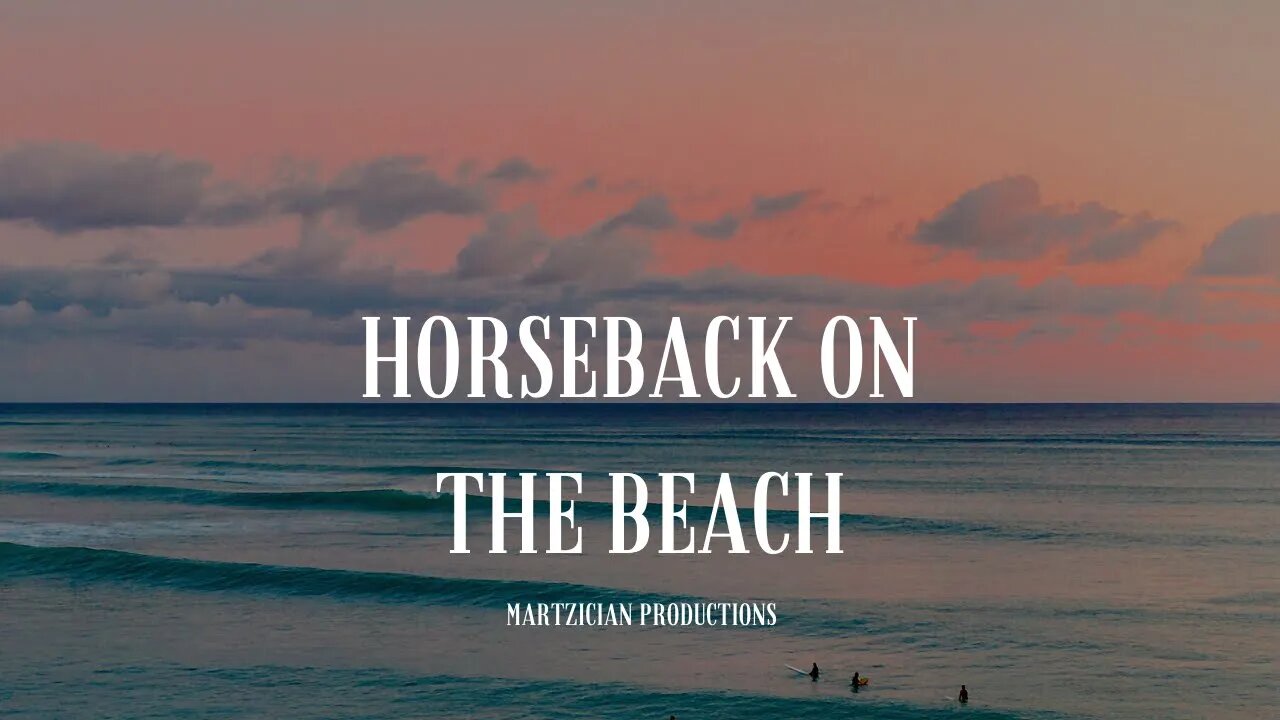 Horseback On The Beach